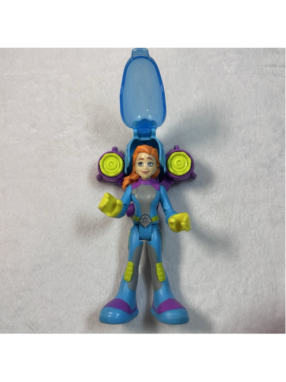 Mattel Rescue Heroes Sandy O'Shin 6" Water Rescue Cadet Action Figure Limited